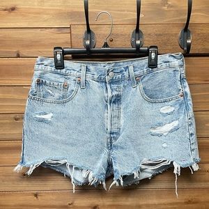 Levi High Waisted Shorts